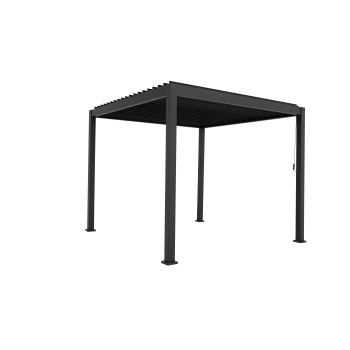 Záhradná pergola MIRADOR 111 Clasic 3 x 3 m antracitová